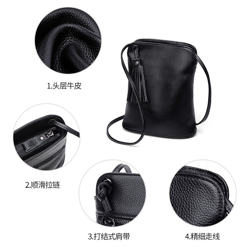 2020新款大容量女士单肩潮真皮包包 七黛蒂兰雅女士包袋