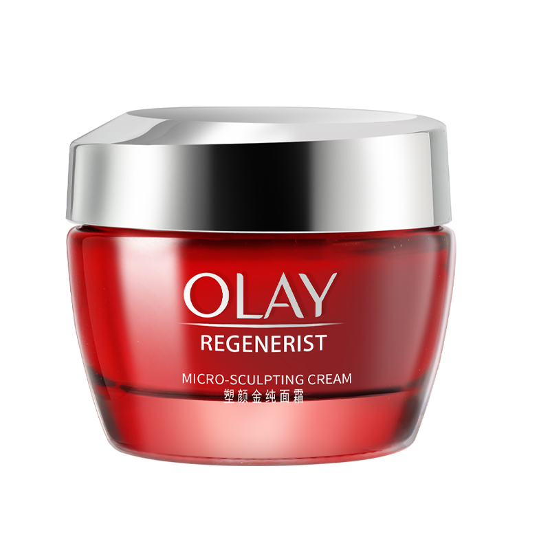 Olay玉兰油新生塑颜金纯面霜50g*2瓶 大红瓶套装官方旗舰店正品女 - 图0