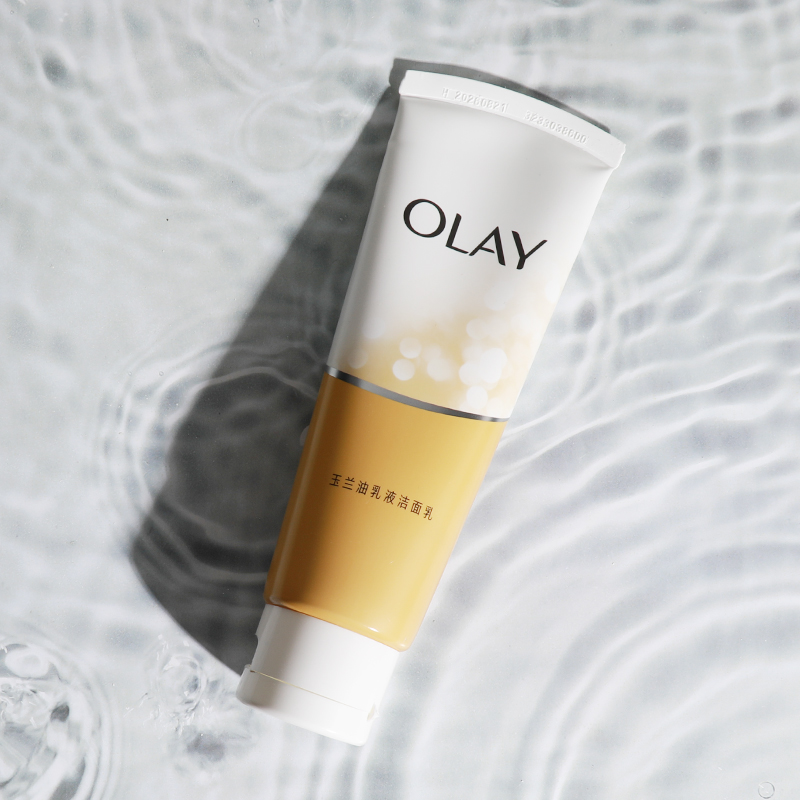 Olay/玉兰油乳液透亮洁面乳100g 温和清爽深层清补水保湿洗面奶 - 图3