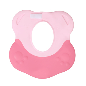 宝宝防水护耳可调节洗头帽