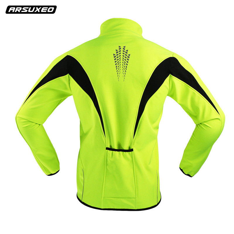 男冬季外套公路车防风抓绒骑行服 艾速欧骑行服