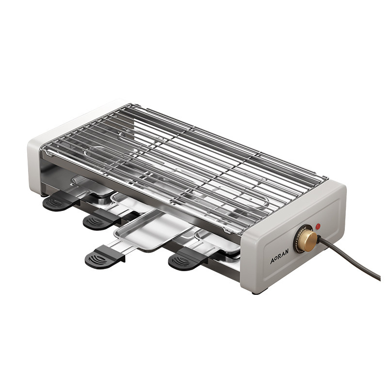 电烧烤炉子无烟家用户外室内电烤盘 奥然烧烤炉/烤架