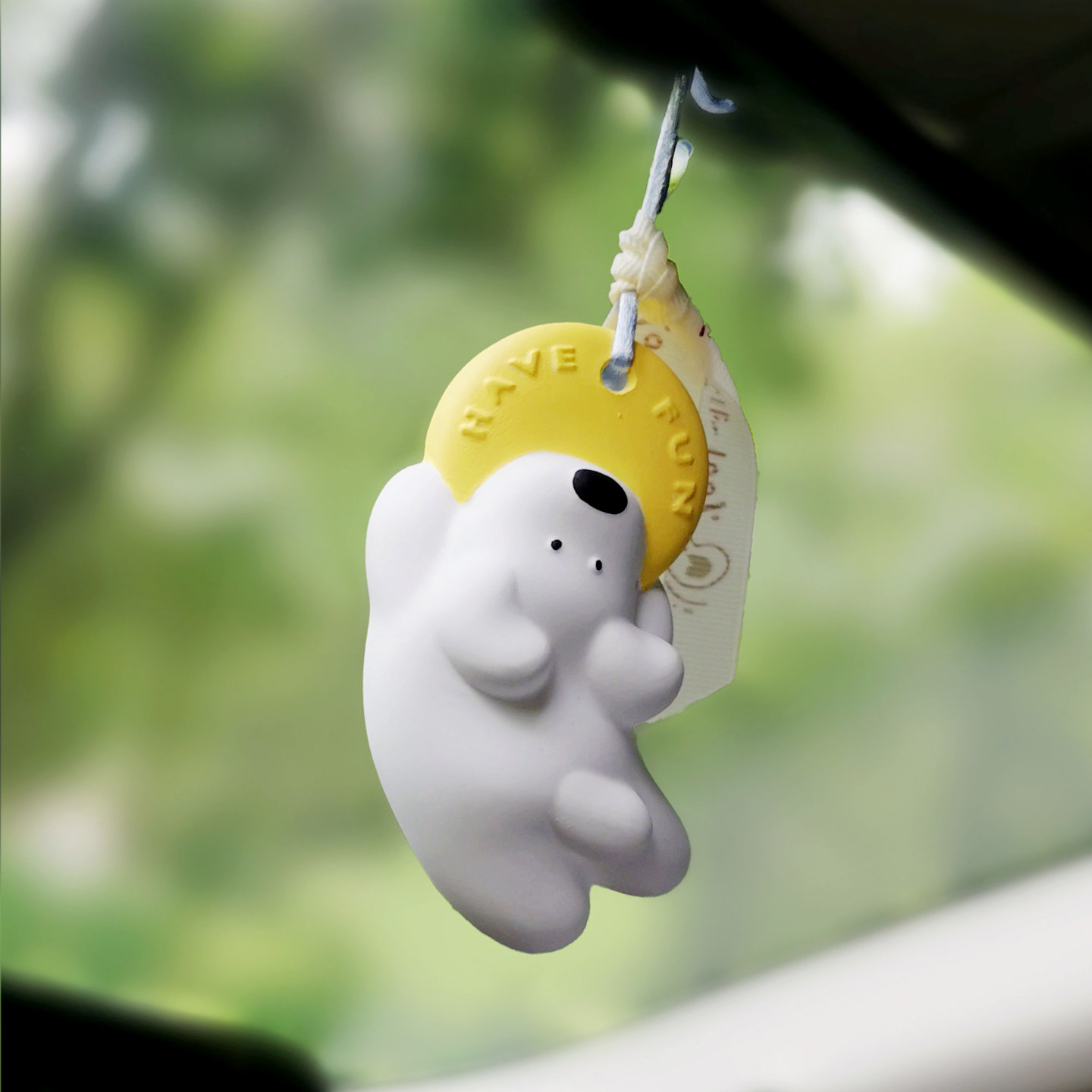 小狗带你玩飞盘 | 原创小狗可爱治愈车挂扩香石香薰石膏挂件礼物,淘宝优惠券,粉丝福利购,淘宝优惠卷