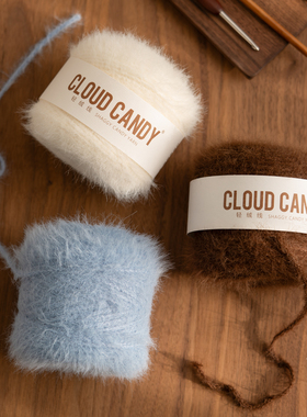 cloudcandy轻绒线仿皮草线