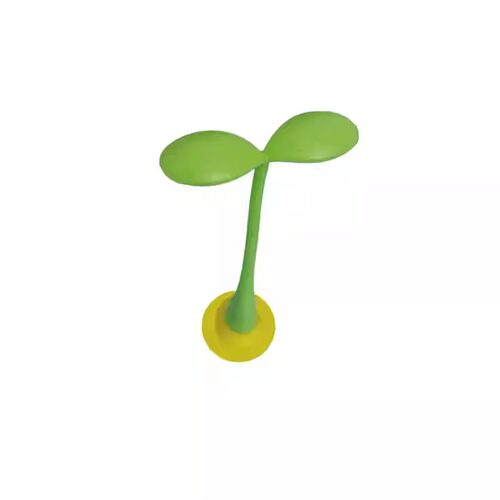 电动车小树苗3d立体装饰贴汽车车载创意可爱摆件会摆动橡胶小绿芽 - 图3