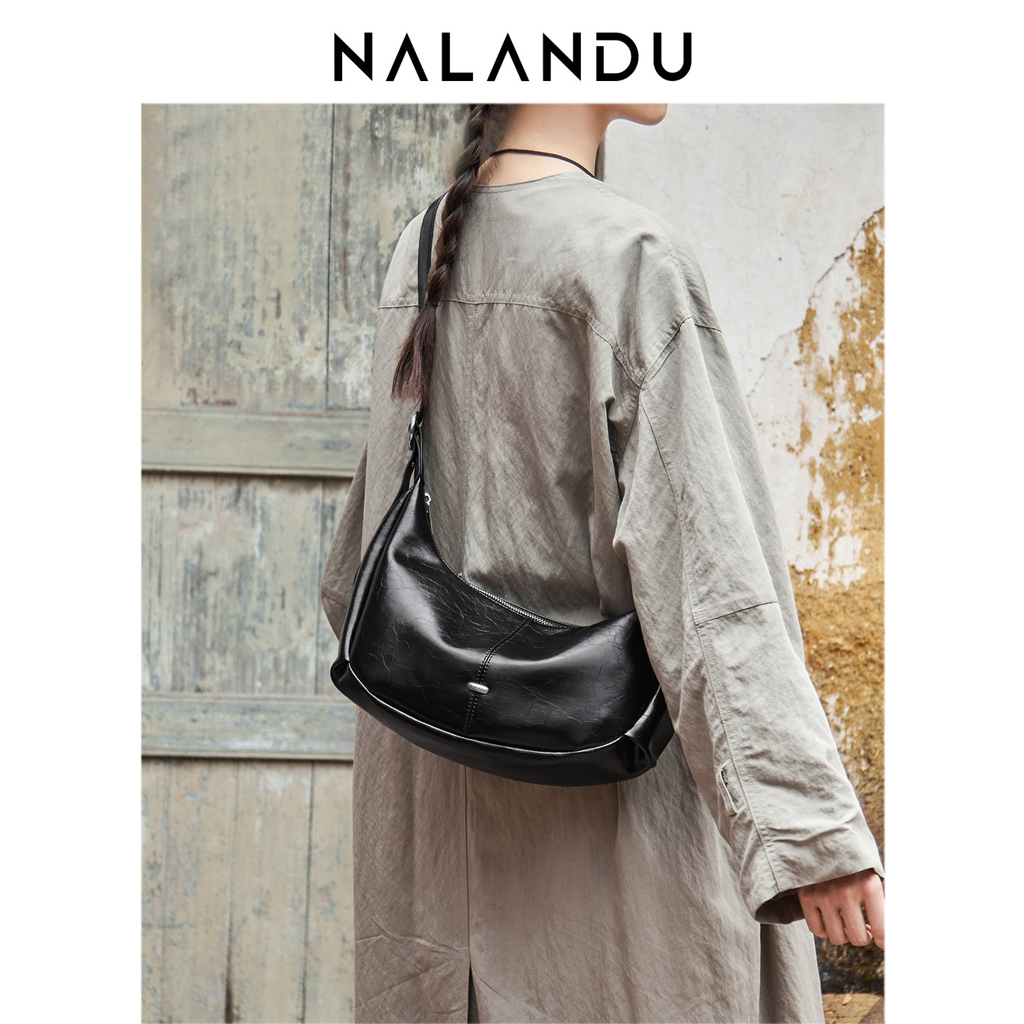 纳兰杜帆舟包包女式2025新款秋冬斜挎包女包通勤百搭托特包单肩包,淘宝优惠券,粉丝福利购,淘宝优惠卷