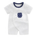 Mùa hè cotton ngắn tay smock trẻ em mỏng đi ra ngoài giày thể thao mùa hè nam quần short trẻ em một mảnh quần áo trẻ em giản dị - Áo liền quần áo giữ nhiệt trẻ em Áo liền quần