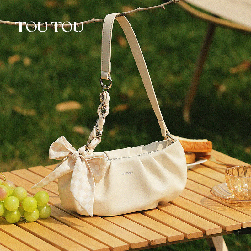 toutou2023春夏新款原创设计链条包 toutou女士包袋