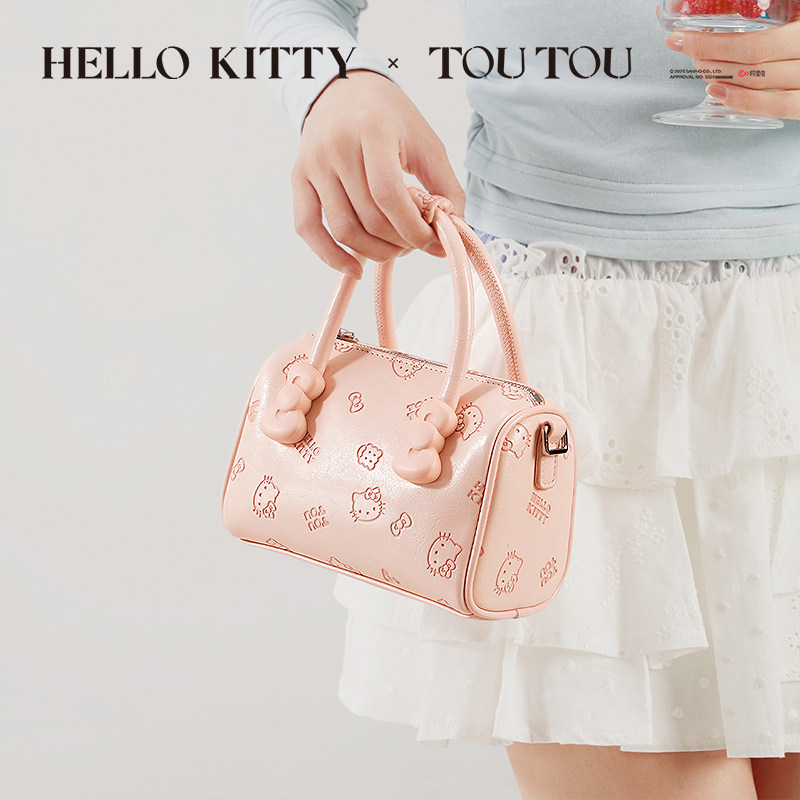 生日礼物TOUTOUhellokitty凯蒂猫波士顿包哈喽kt保龄球包送女生,淘宝优惠券,粉丝福利购,淘宝优惠卷
