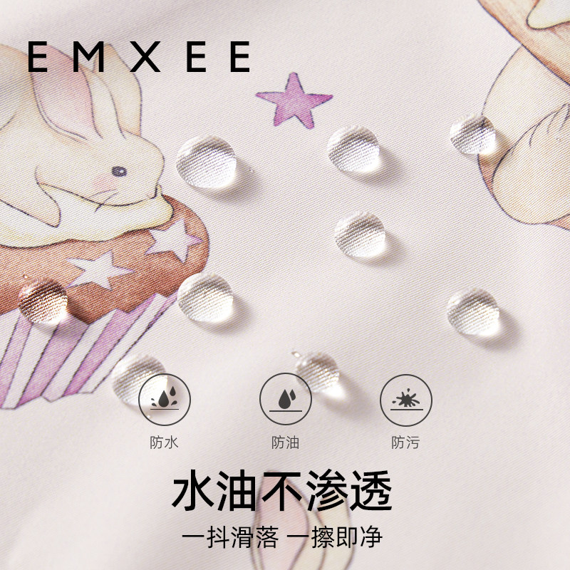 嫚熙宝宝吃饭罩衣画画神器儿童围兜反穿衣服防水防脏饭兜防污围裙