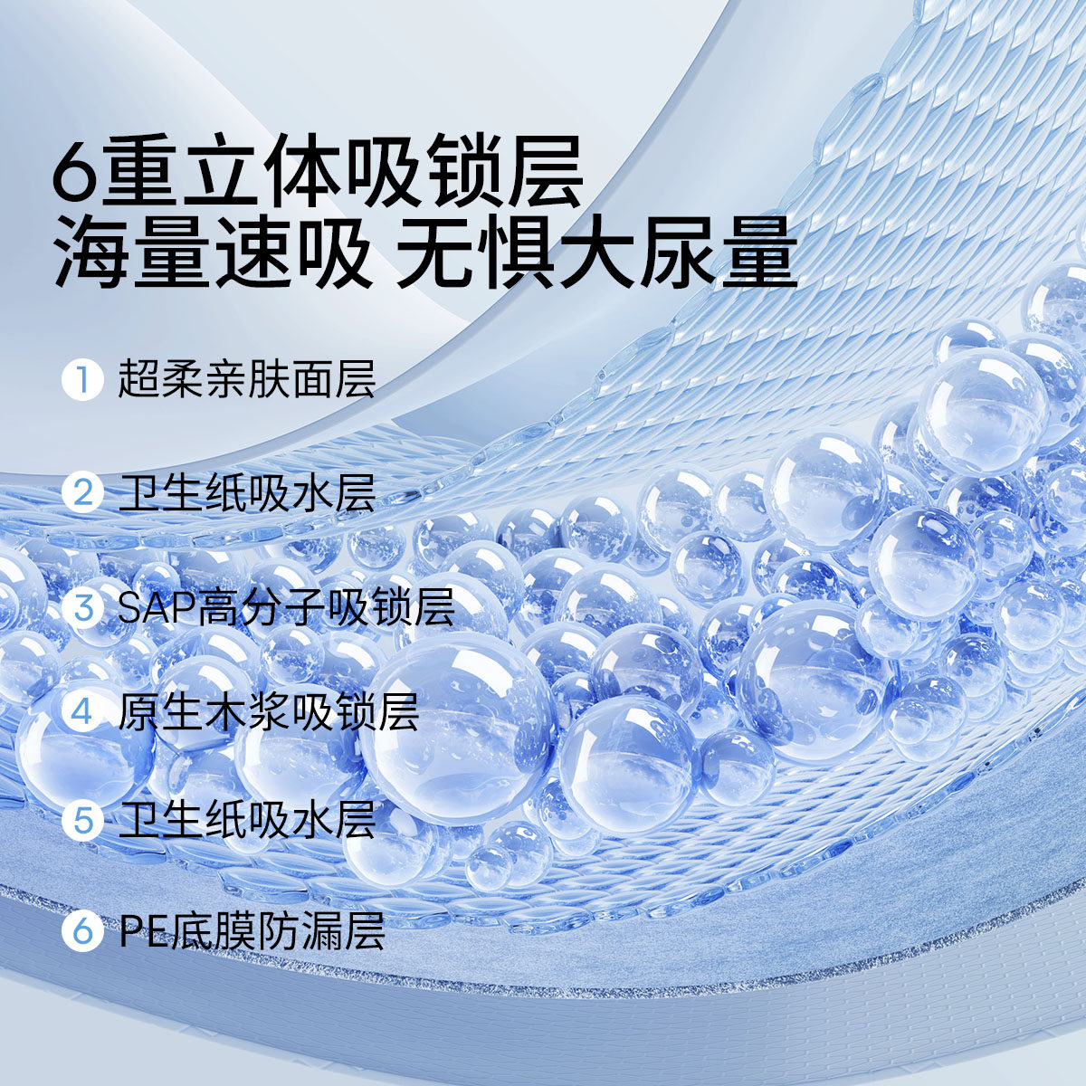 【唐艺昕推荐】嫚熙婴儿隔尿垫一次性护理垫新生宝宝纸尿片巾床垫