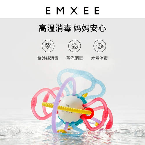 Детский прорезыватель, жевательная хваталка для правильного прикуса, игрушка, пищевой силикон