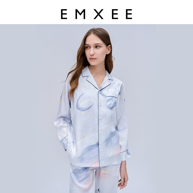 【空想夜曲】嫚熙春夏孕妇纯棉睡衣 EMXEE嫚熙家居服套装