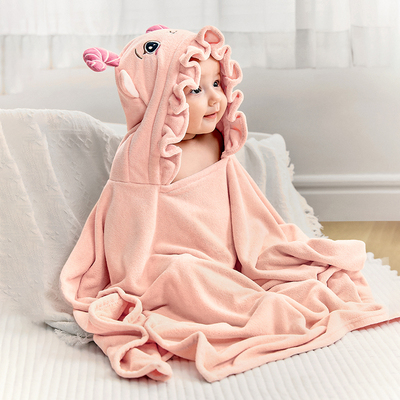 嫚熙儿童可穿式洗澡浴袍