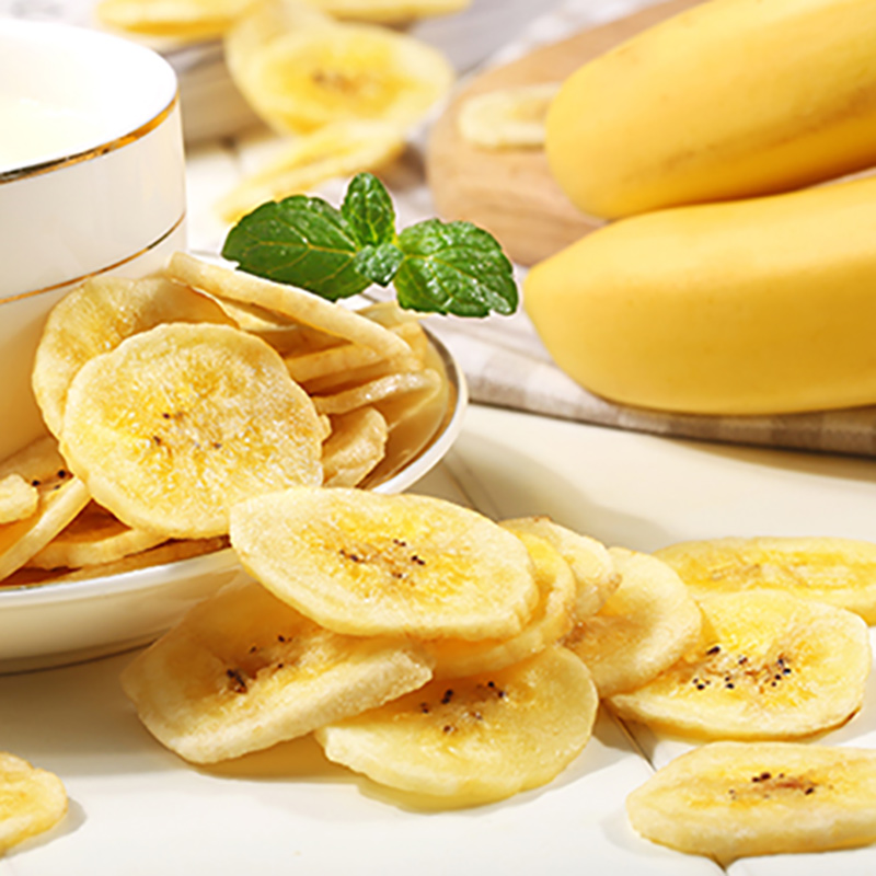 香蕉片草莓干芒果猕猴桃干500g散装厚切水果脆片果脯蜜饯零食