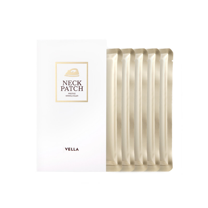 韩国正品vella美颈颈部颈纹颈膜 大韩泡泡糖美妆海外贴片面膜