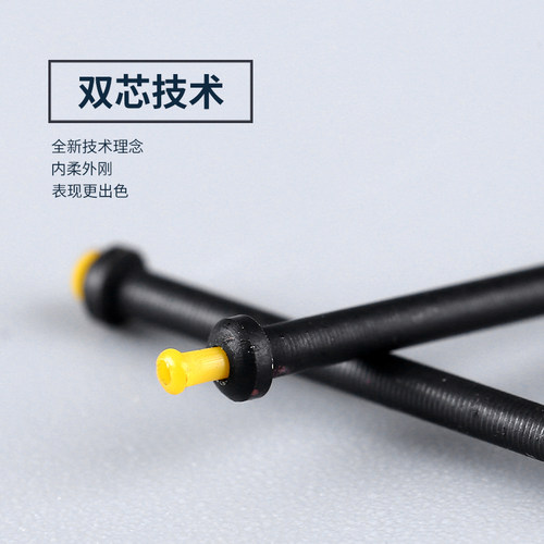 垂弦 双芯竞技芯太软心太软铅皮座 超细软芯不伤线垂钓小配件 - 图0