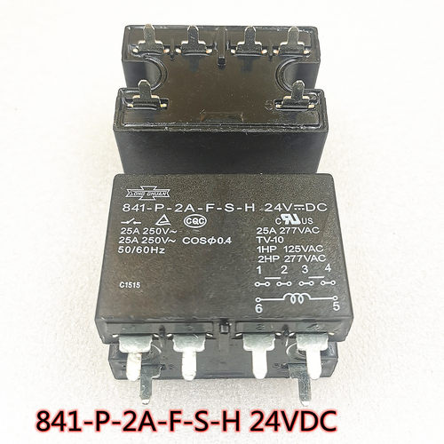 841-P-2A-C-H 24VDC 全新松川继电器 841-P-2A-F-S-H 24VDC - 图0