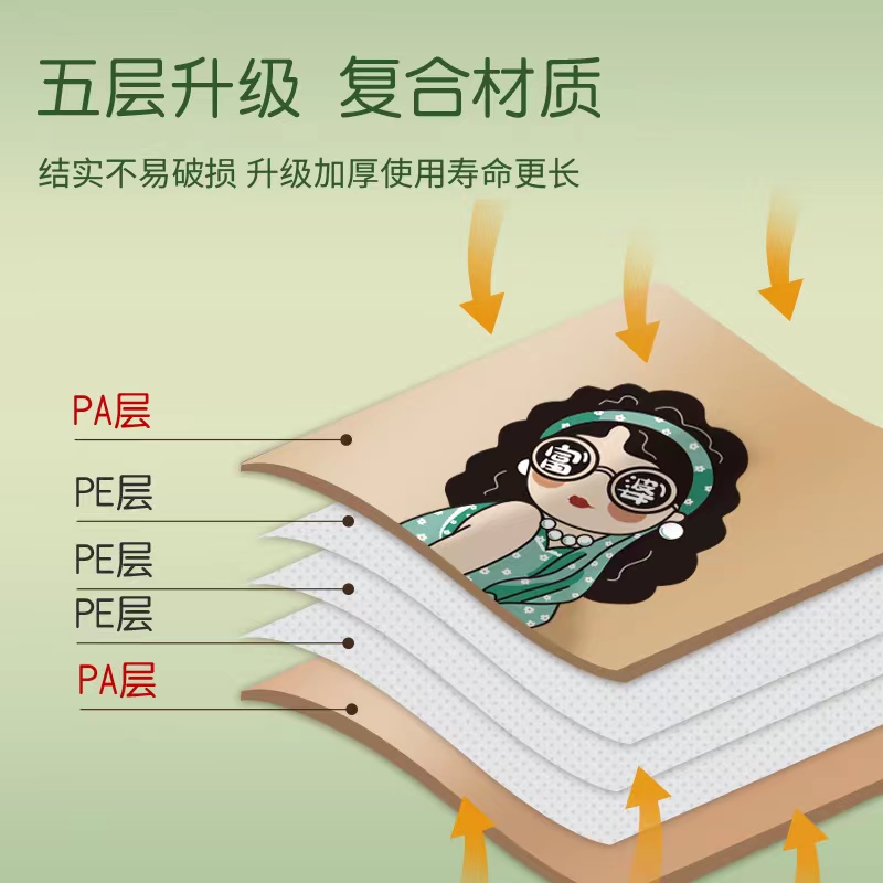茶花真空压缩收纳袋衣服被子专用包装棉被专用棉花被抽空气压缩袋