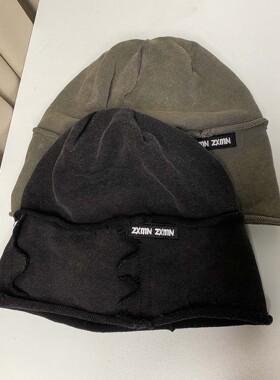 日系复古水洗堆堆冷帽