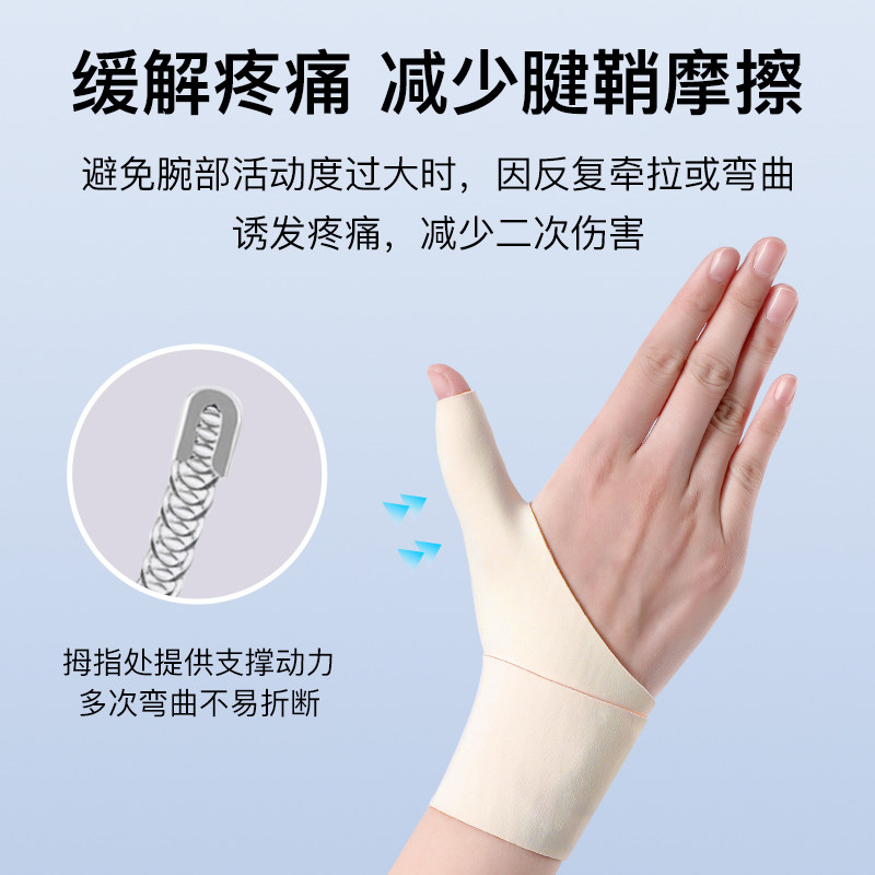 大拇指腱鞘专用护腕保护套鼠标手关节扭伤手腕固定器妈妈手拇指套 - 图0