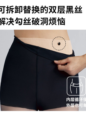 新款光腿连裤袜女秋冬瘦腿袜压力袜黑色显瘦打底裤加绒厚