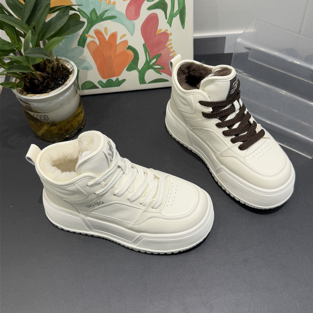 Y3ZAF2025冬新舒适加绒厚底高帮系带真皮保暖百搭休闲鞋MH6276C,淘宝优惠券,粉丝福利购,淘宝优惠卷