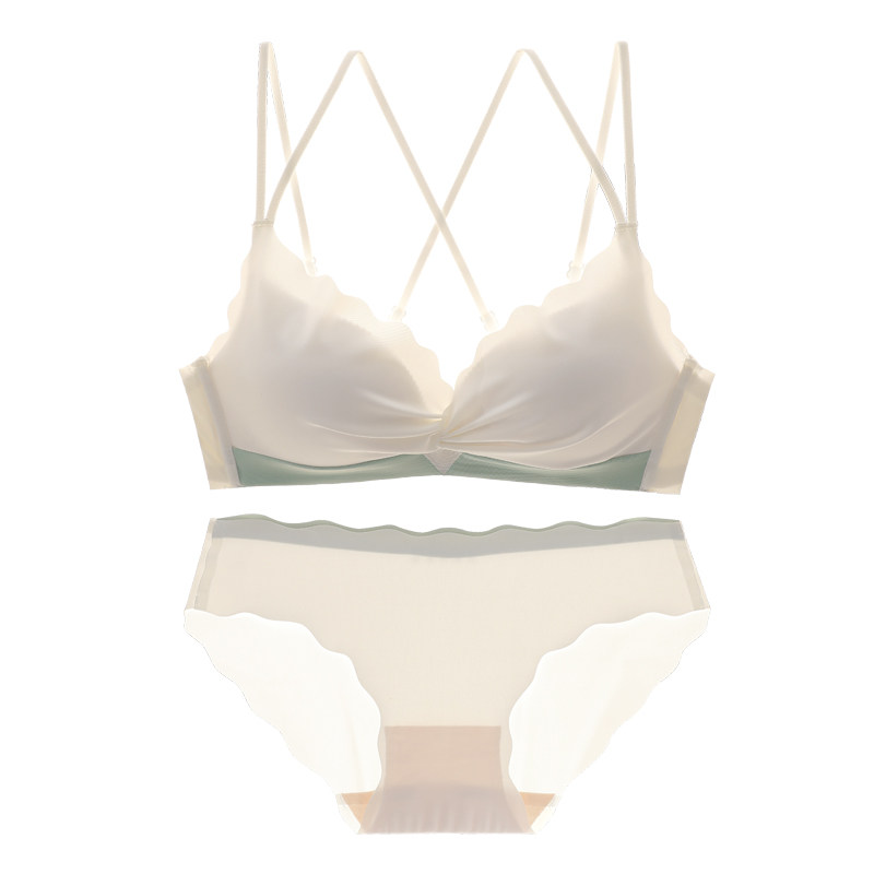 美背夏季少女三角杯调整型胸罩 祺莱文胸