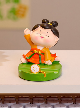 可爱桌面懒人神器唐仕女手机支架
