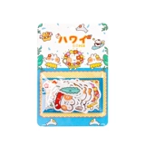 Николь Миао серия бумажного пакета Симпатичный мультфильм забавный дневник ручной учетной записи Diy Декоративные наклейки 40 6 моделей