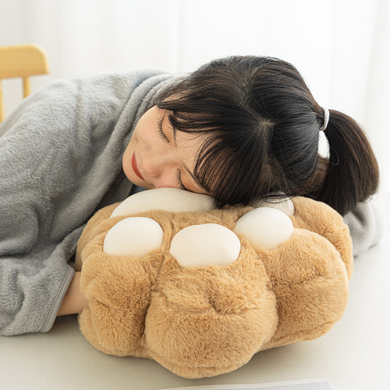 猫爪抱枕被子两用靠枕车用车载办公室午睡神器午休枕头毯子三合一,淘宝优惠券,粉丝福利购,淘宝优惠卷