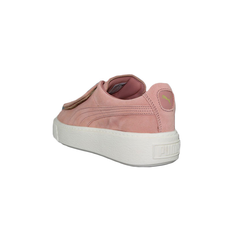 Puma Suede Platform Strap魔术贴松糕厚底女子运动板鞋364586-03 - 图2