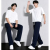 Summer thin style-teenagers straight-leg sweatpants men's style