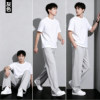 Summer thin style-teenagers straight-leg sweatpants men's style