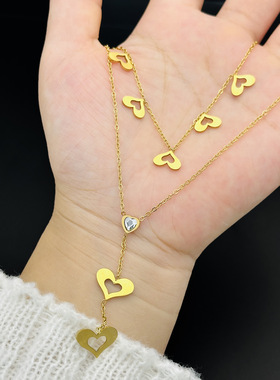 欧美项链炫小虫锁骨链