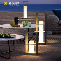Solar Outdoor Courtyard Lamp Villa Garden Grass Terrace Lamp Outdoor View Light Waterproof Meadow Light Terrace Floor Lamp