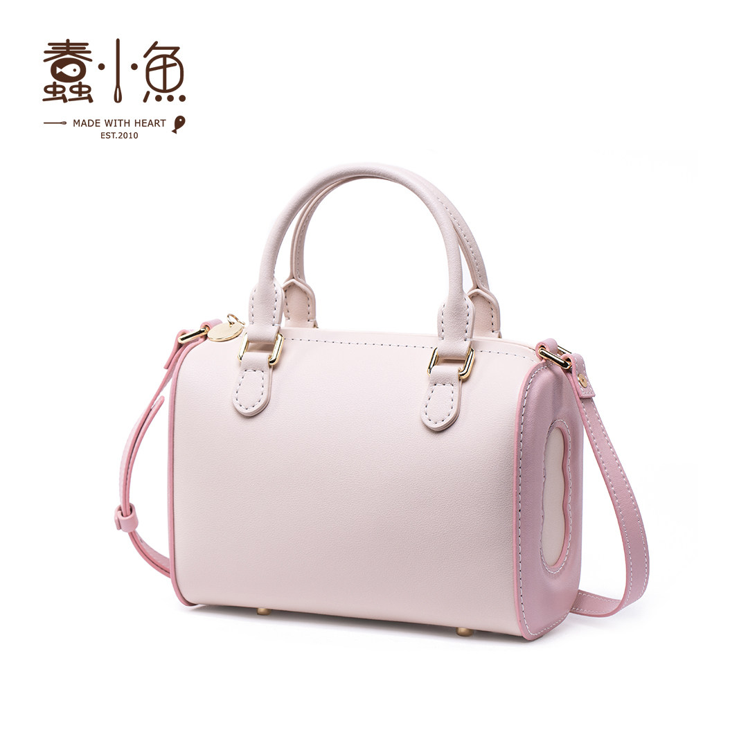 蠢小鱼diy女妈妈波士顿包手工包 蠢小鱼箱包女士包袋