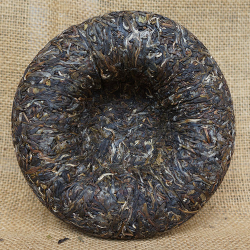 普洱茶2015年吾茶善品则道生命之叶曼松金瓜九九归一生茶990g/盒 - 图3