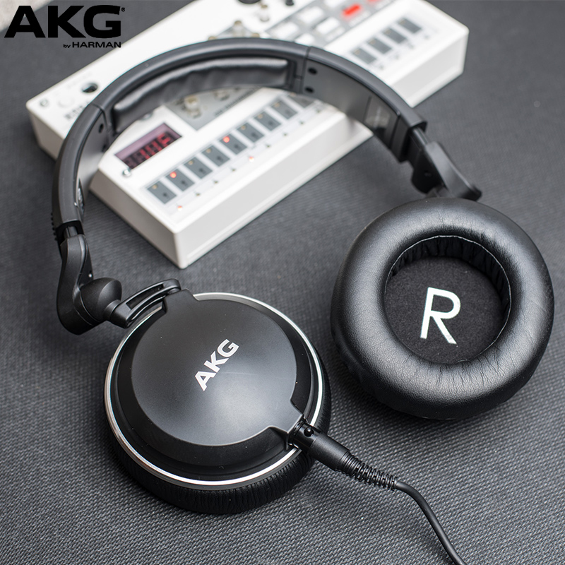 AKG/爱科技 K182头戴封闭式耳机专业录音棚监听电子重低音DJ耳机-图3