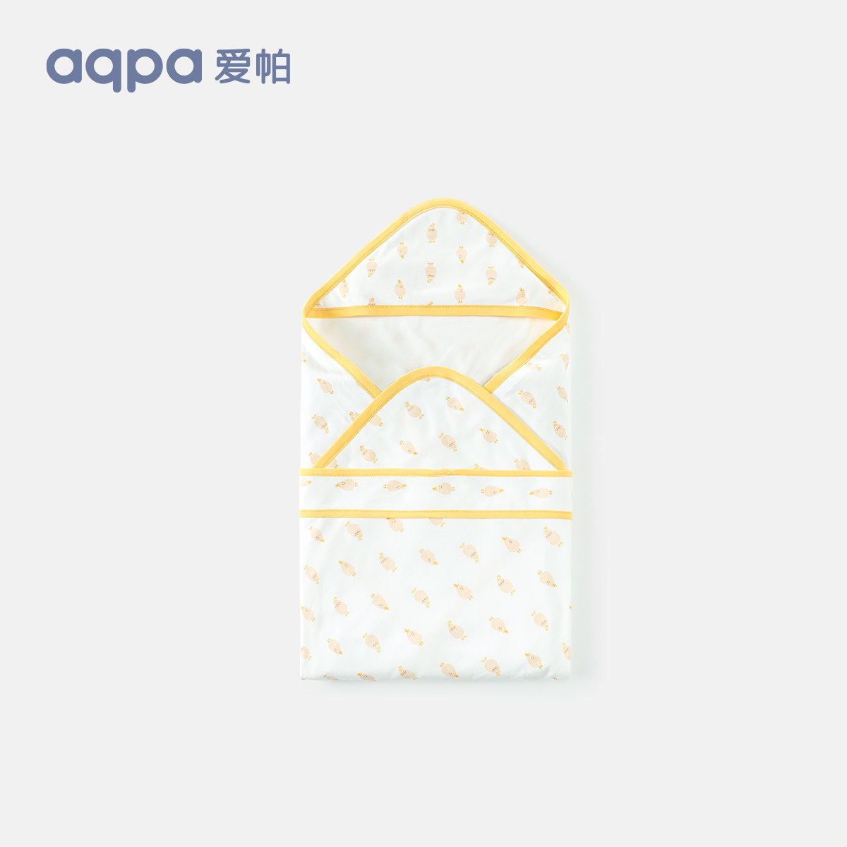 aqpa新生纯棉四季通用宝宝外出抱被 aqpa婴童抱被/抱毯