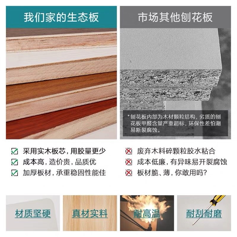 定制免漆实木生态板整张桌子面板墙上置物架书架鞋柜衣橱分层隔板,淘宝优惠券,粉丝福利购,淘宝优惠卷