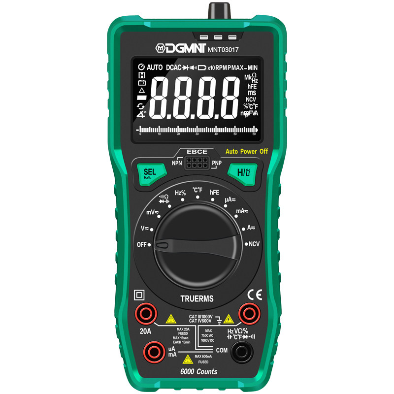 德国美耐特 reg电工便携数字万用表 美耐特万用表