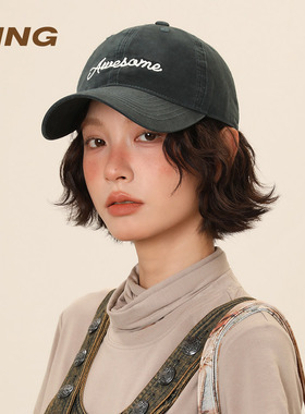 IIING帽控美式复古鸭舌帽