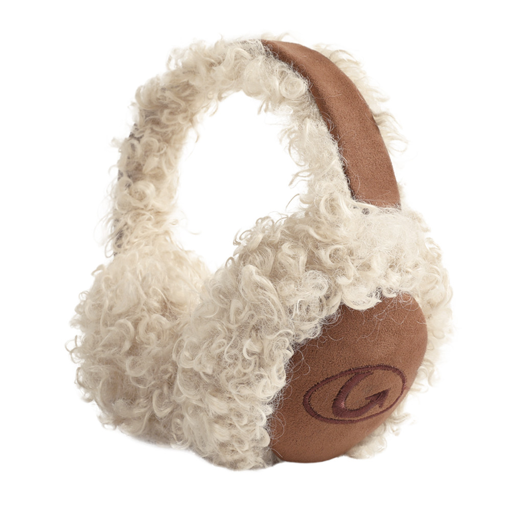 IIING 原创设计卷毛绒保暖耳罩女秋冬加厚耳包防风护耳显脸小耳暖 - 图3