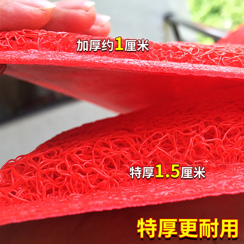 出入平安地垫进门欢迎光临迎宾脚垫室外门口防滑地毯家用丝圈门垫 - 图2