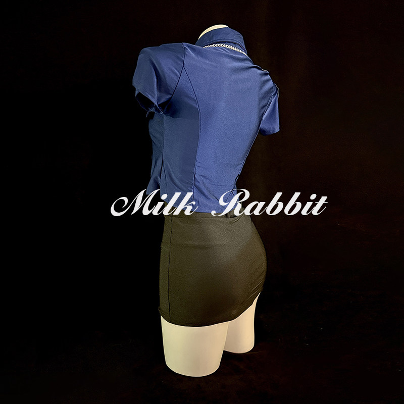 Cy奶兔「酷飒女警」性感制服qqny空姐OL职业套装修身显瘦内衣,淘宝优惠券,粉丝福利购,淘宝优惠卷