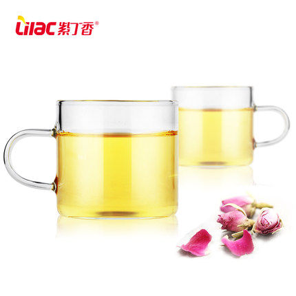 紫丁香耐高温高硼硅玻璃杯带把茶杯办公水杯品茗杯茶道杯公道茶杯,淘宝优惠券,粉丝福利购,淘宝优惠卷