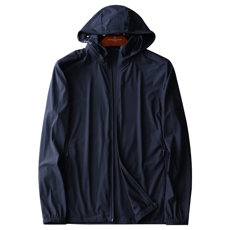 冰丝卫衣男士宽松运动t恤大码开衫 engeallrr英格雷卫衣