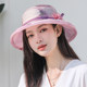 Xiangxue Yuxiu spring and summer casual mulberry silk fisherman hat for women