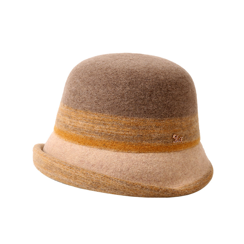 帽子女士秋冬季2025新款保暖护耳渔夫帽时尚洋气潮流高级感羊毛帽,淘宝优惠券,粉丝福利购,淘宝优惠卷